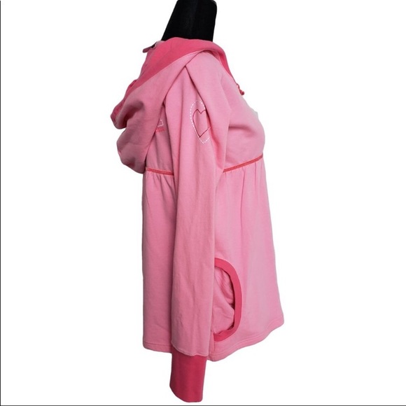 💗LUCKY by JOE BOXER Pink hoodie with pockets - Picture 4 of 6
